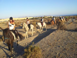 Rutas a caballo en Almería