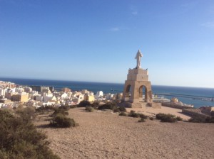 El cerro de San Cristóbal.