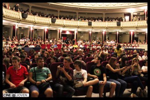 El teatro Apolo, sede oficial.