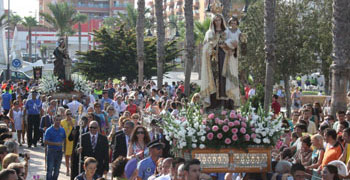 procesion-santaana- Roquetas de Mar