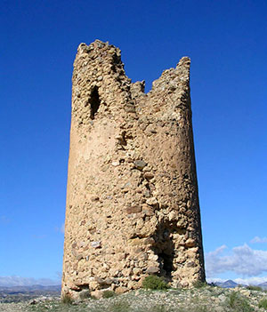 Castillo Piedra del Lugar Viejo Cantoria Almería