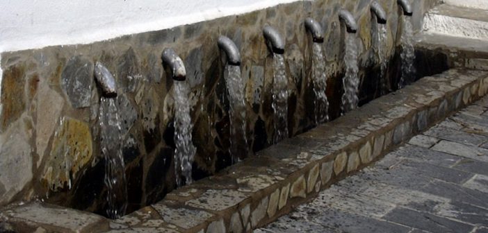 Fuente ocho caños Nacimiento, Almería