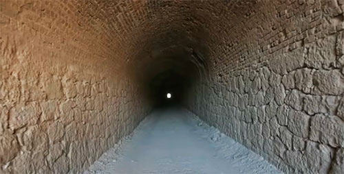 Bedar,-Almería tunel tren