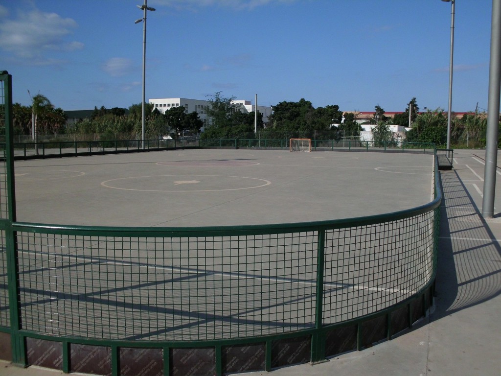 Pista de hockey en La Cañada