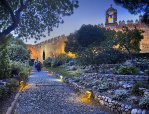 Interior de la Alcazaba.