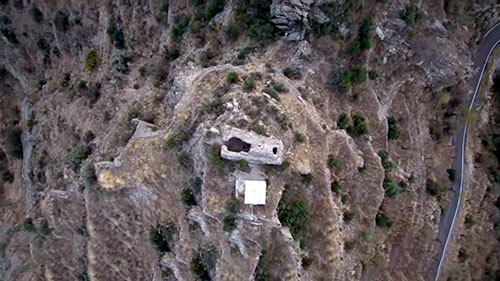 ruinas Chercos Viejo vista aerea