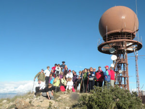 Senderismo en el pico Colativí