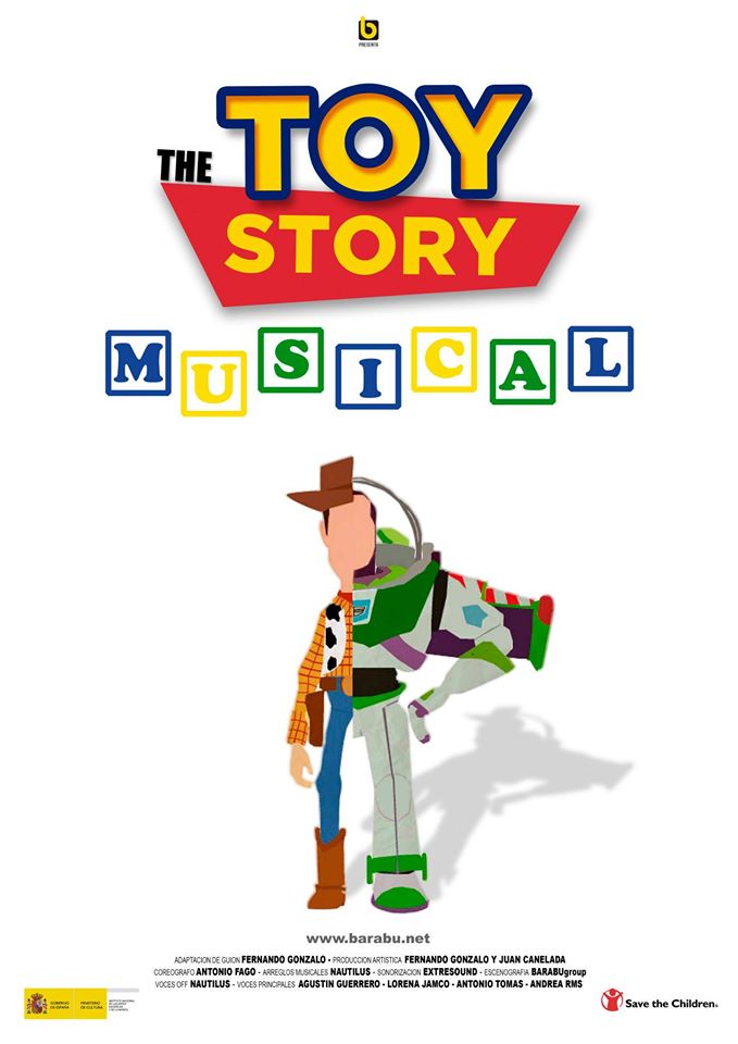 El musical infantil de 'Toy Story' llega a Huércal-Overa