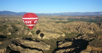 Volar en globo en Tabernas