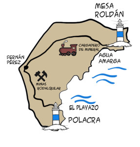 mapa ruta faros