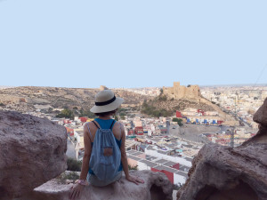 Vista de Almería desde las canteras califales