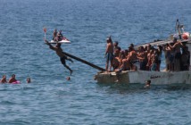 Juego de la cucaña en Balerma
