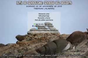 Ruta sendero del Desierto