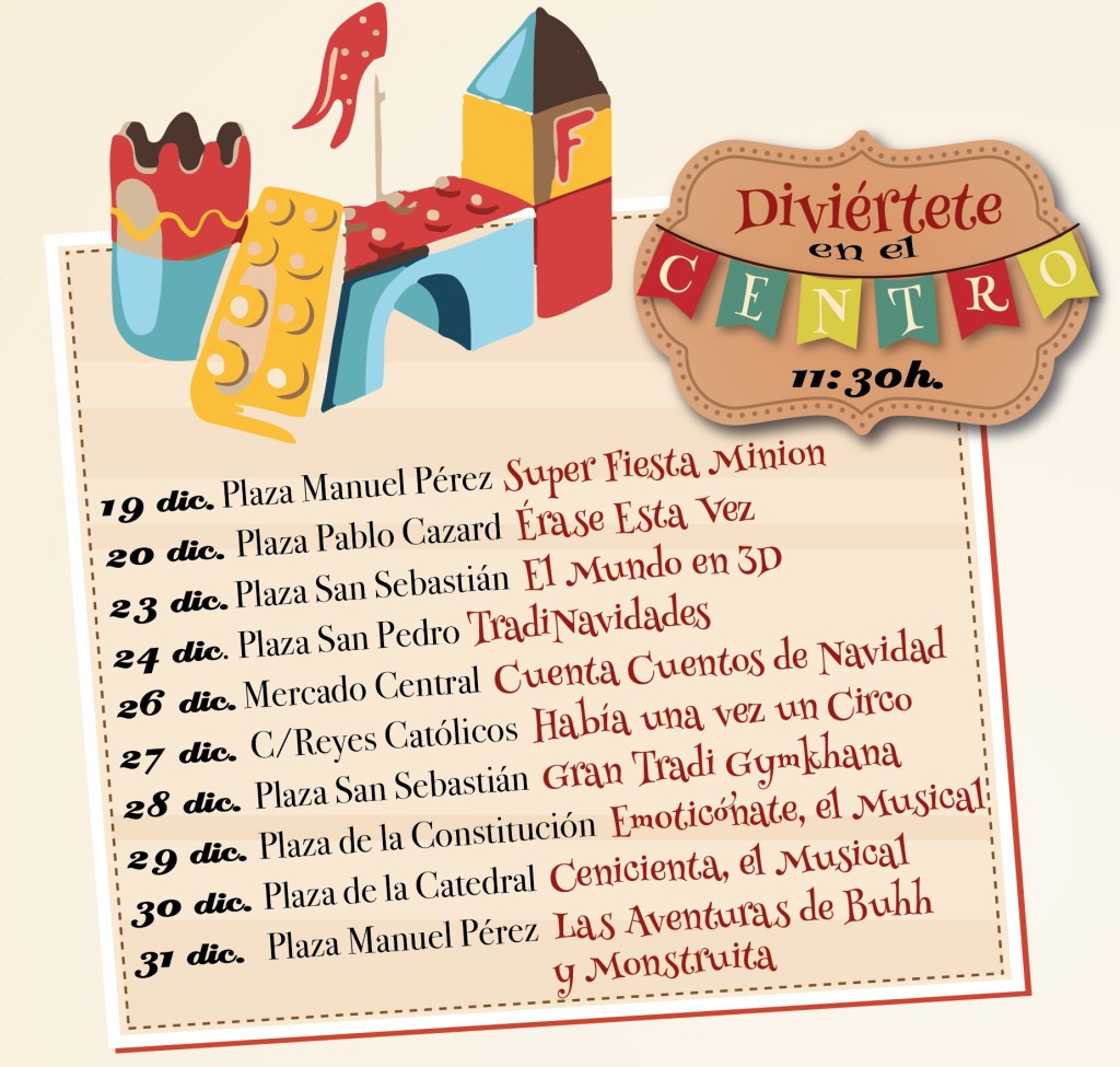 divirtete en el centro