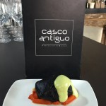 Casco Antiguo- carbón de bacalao con ali oli de membrillo