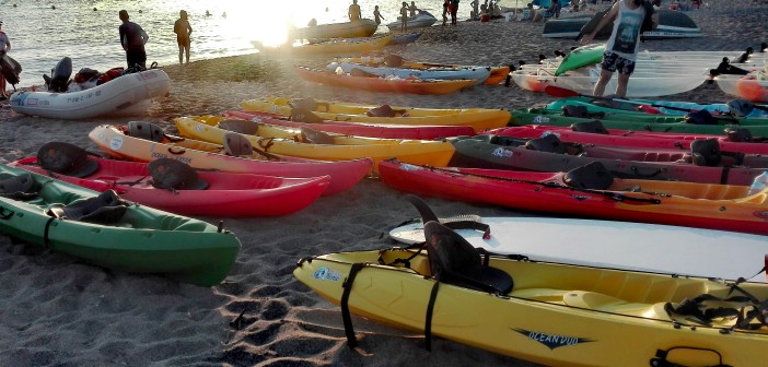 Kayak en Cabo de Gata - Rutas guiadas