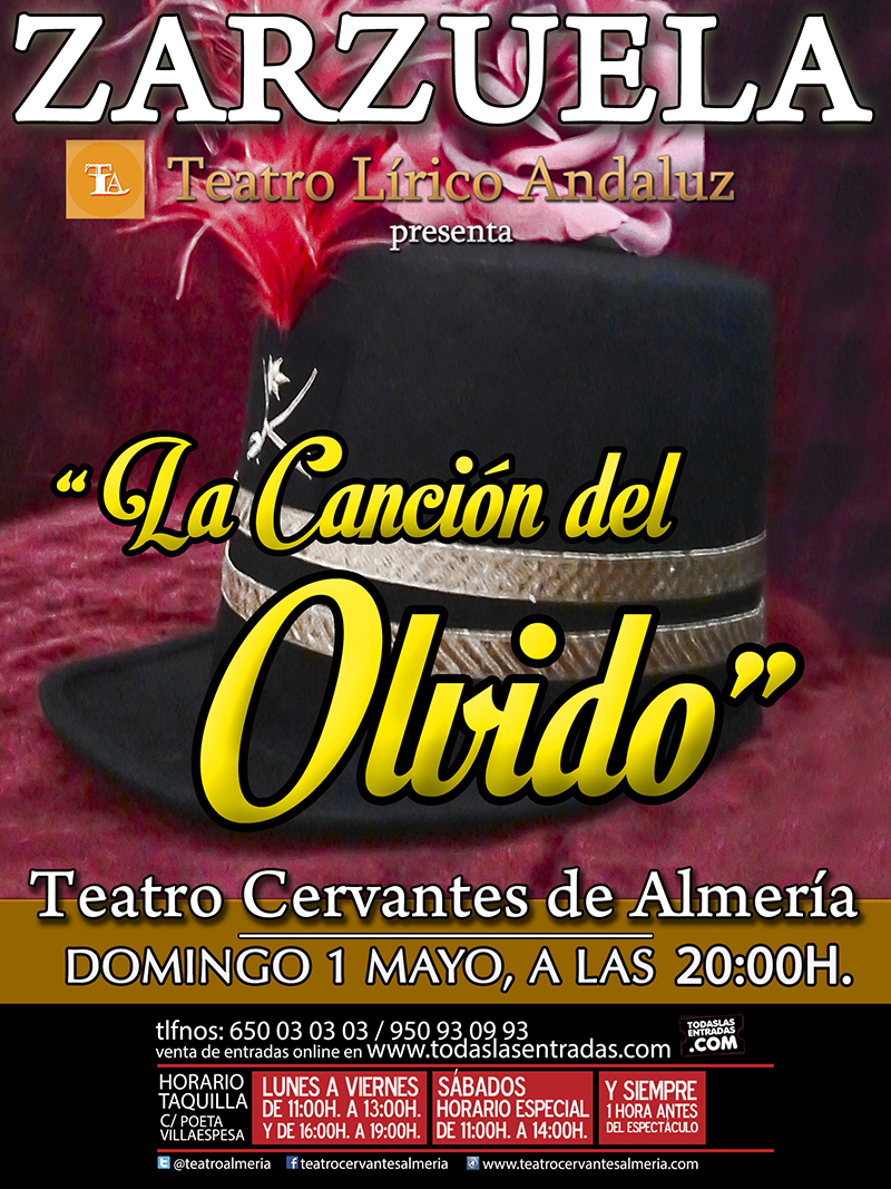 Zarzuela La Canción Del Olvido Zarzuela "La Canción del Olvido" - WEEKY