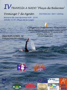 cartel travesía balerma agosto