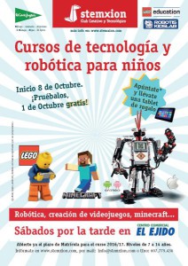 Stemxion Cursos de robótica-programación y creación de videojuegos