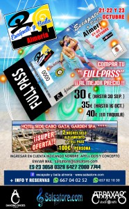 escapate y baila-cartel
