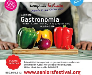 Gastronomía Seniors International Festival en Almería