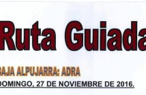 Ruta Guiada Baja Alpujarra-Adra