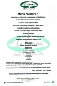 Navidad en Restaurante La Encina
