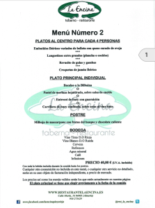 Navidad en Restaurante La Encina