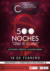 "500 NOCHES" Sabina en las venas