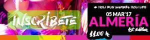 HOLI RUN en Almería