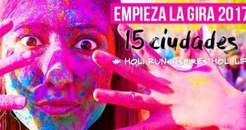 HOLI RUN en Almería 2017