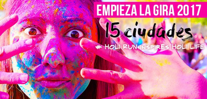 HOLI RUN en Almería 2017