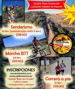 Cartel carrera huercal overa