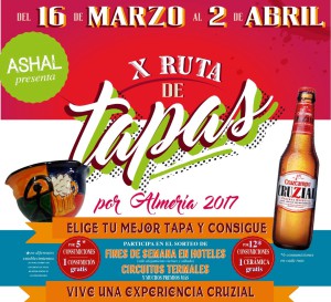 2017 cartel ruta de tapas por almeria