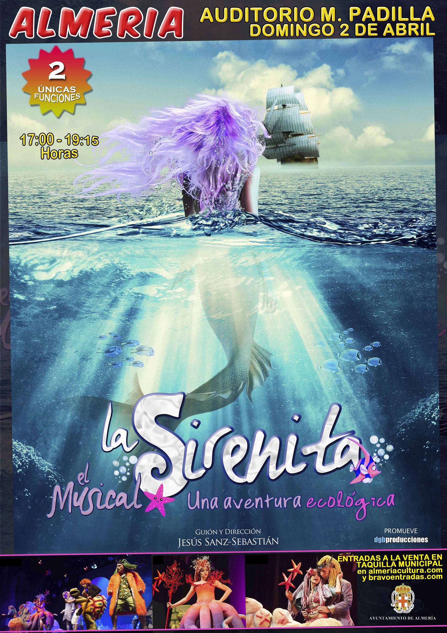Espectáculo infantil "La Sirenita" - WEEKY