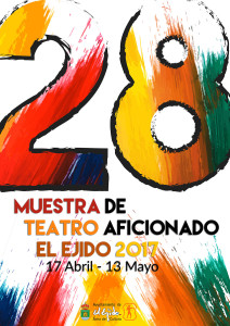 cartel 40 festival de teatro - brochazos