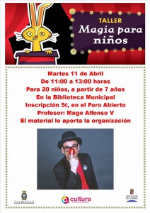 taller de magia niños carboneras