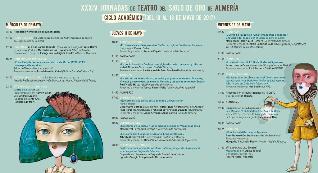 XXXIV Jornadas de Teatro del Siglo de Oro