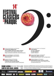 XIV Festival - Clásicos en el Parque en Rodalquiar