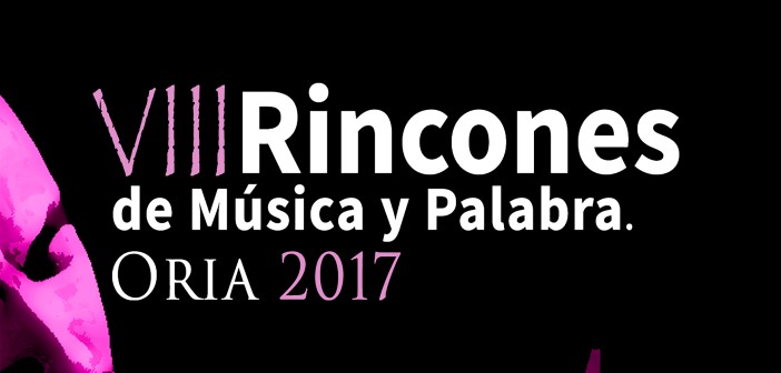 III Festival Rincones de Música y Palabra 2017