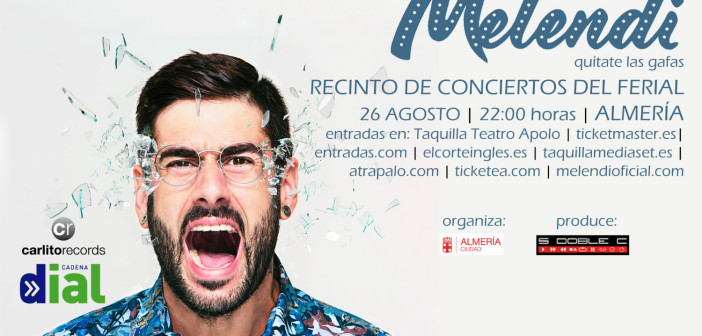 Concierto "Melendi" en Almería