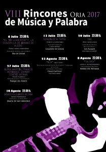 III Festival Rincones de Música y Palabra 2017