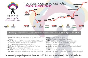 La Vuelta Ciclista a España 2017 llega a Almería