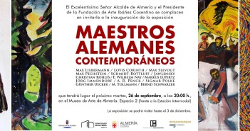 Exposición MAESTROS ALEMANES CONTEMPORÁNEOS