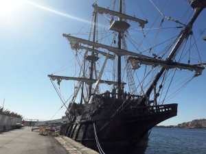 Galeón Andalucía -Nao Victoria en Almería