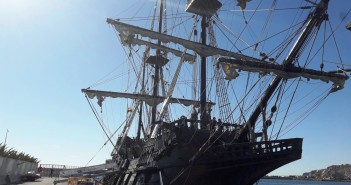 Galeón Andalucía -Nao Victoria en Almería