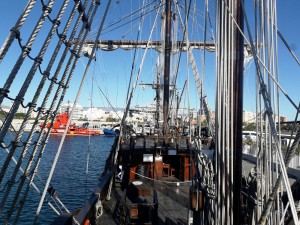 Galeón Andalucía -Nao Victoria en Almería