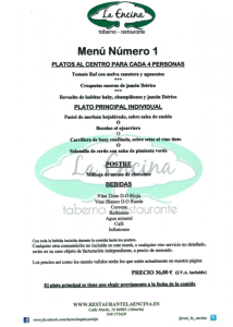 Restaurante La Encina, gastronomía para celebrar