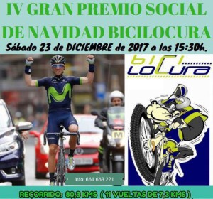 IV GRAN PREMIO SOCIAL DE NAVIDAD BICILOCURA