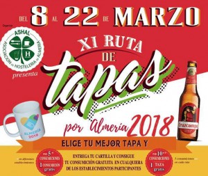 XI RUTA DE TAPAS - ALMERIA 2018